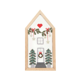 Rico Design - "Christmas House" (traditioneel borduren - klein model)