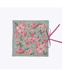 Le Bonheur des Dames - réf. 3480 (Etui à aiguilles - Fleurs de Sakura)