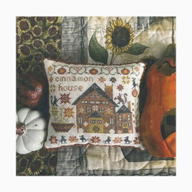 Pansy Patch Quilts and Stitchery - "Cinnamon House"  (Pumpkin Lane Series nr. 7)
