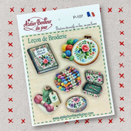 Atelier Bonheur du Jour - "Leçon de broderie" (P-107)