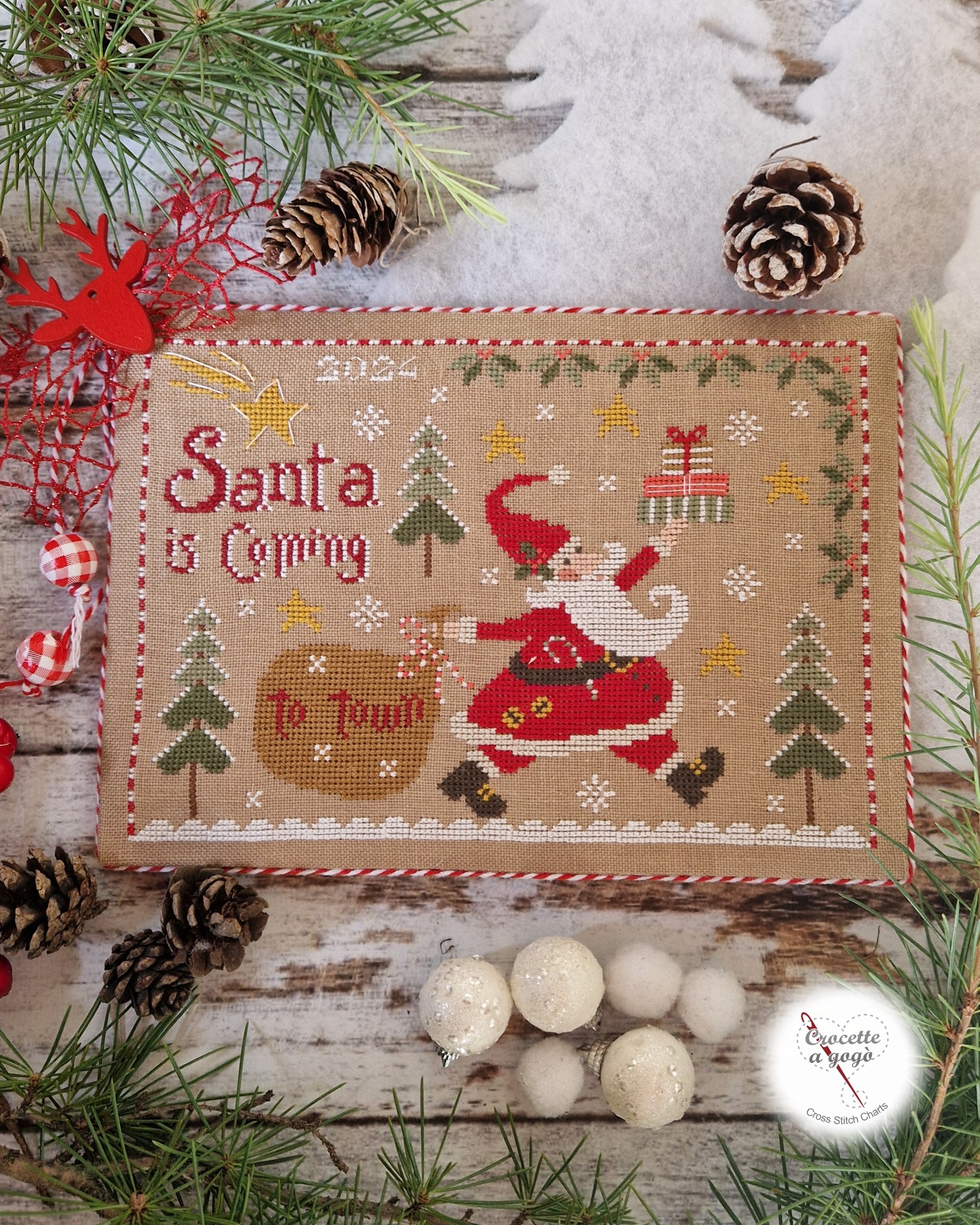 Crocette a gogo - "Santa is coming"