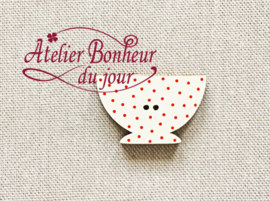 Atelier Bonheur du Jour - Bol pois rouge