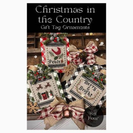Annie Beez Folk Art - "Christmas in the Country" (set 4)