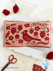 Luminous Fiber Arts - "Bird in the Berry Patch"