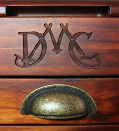 DMC - Meuble 5 tiroirs "Vintage" (vide)