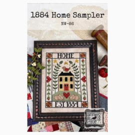 Annie Beez Folk Art - "1884 Home Sampler"