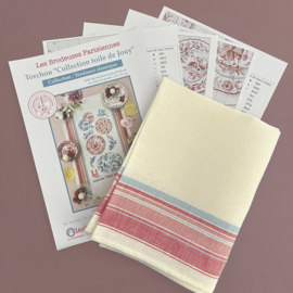 Les Brodeuses Parisiennes - Torchon "Collection Toile de Jouy" (linnen)