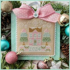 Country Cottage Needleworks  - "Christmas House" (Pastel Collection nr. 1)