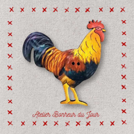 Atelier Bonheur du Jour - "Le coq gaulois"