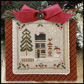 Little House Needleworks - Log Cabin Christmas- "Log Cabin Mrs. Snow" (nr. 7)