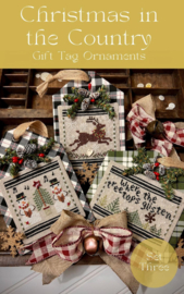 Annie Beez Folk Art - "Christmas in the Country" (set 3)
