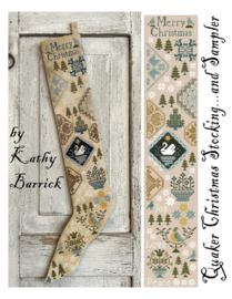 Kathy Barrick - "Quaker Christmas stocking ... and Sampler"