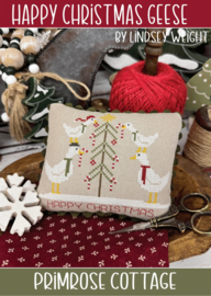 Primrose Cottage Stitches - "Happy Christmas Geese"