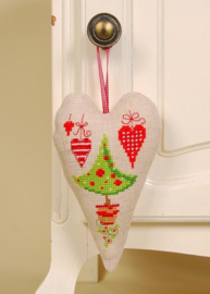 Vervaco - Kerstboom en hartjes (PN0145784)