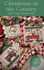 Annie Beez Folk Art - "Christmas in the Country" (set 2)