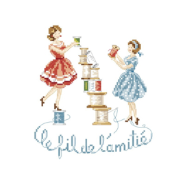 Les Brodeuses Parisiennes - "Le fil de l'amitié" (patroon)