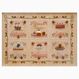Country Cottage Needlework - "Sweet Treats" (Block 1 and border)