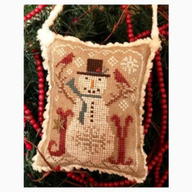 Homespun Elegance - Snow Joyful (Snowman Ornament)