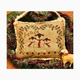 Homespun Elegance - "Wishing Ewe Christmas Peace" (Merry Noel Collection