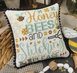 Primrose Cottage Stitches - "Honey Bees & Stitching Please"