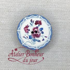 Atelier Bonheur du Jour - "Assiette Nina Rosa"