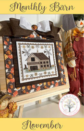 Anabella's Needle Art - "November Barn"