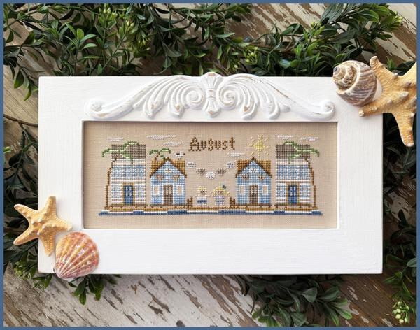 Country Cottage Needleworks  - "Monthly Mini Village - August Mini Village"