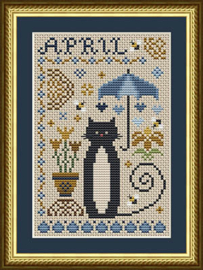 Happiness is HeartMade - "April Cat"