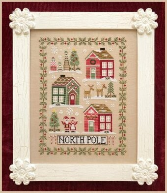 Country Cottage  Needleworks - Greetings form the Northpole"