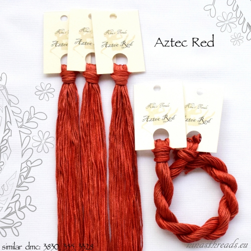Nina's Threads - Aztec Red