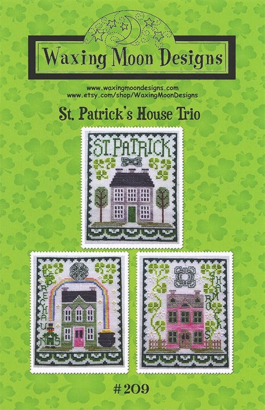 Waxing Moon Designs - St. Patrick's House Trio