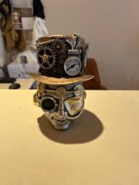 Steampunk Hoofd Man