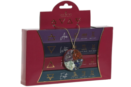 INCENSE STICK SET 4 FRAGRANCE STONE 21,5X3X15,5