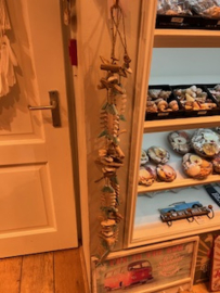 Houten hanger vissen