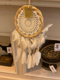 Dreamcatcher rotan met veren