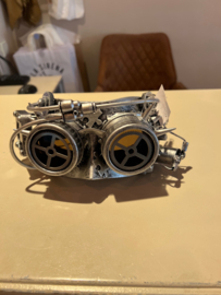 Steampunk masker 12x22x11cm