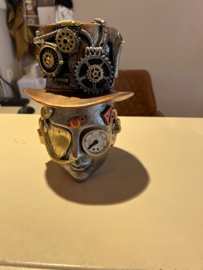 steampunk hoofd vrouw