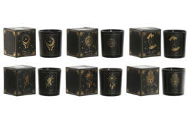 CANDLE WAX GLASS 7X7X8 120GR. 6 MOD.