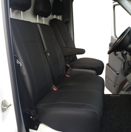 Maatwerk Autostoelhoes   3x achterstoelen SCUDO  KUNSTLEER (3x1) bj 2021-heden