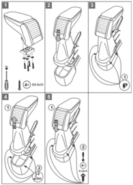 Armsteun Toyota Yaris 2011-2014