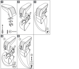 Armsteun Opel Astra H 2004-2013