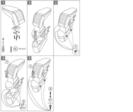 Armsteun Opel Corsa E 2014-2019