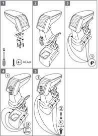 Armsteun Chevrolet Aveo 2011-2020 / Armster S