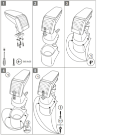 Armsteun Hyundai i20 2009-2014