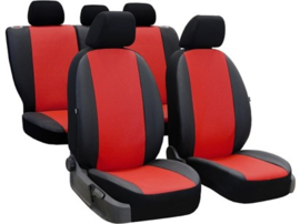 Maatwerk Mazda PERLINE - Complete stoelhoesset - geperforeerd KUNSTLEER