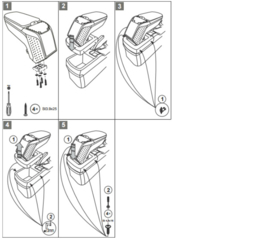 Armsteun Hyundai i30 2007  - 2011