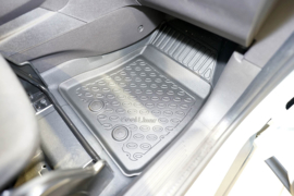 Automatten – Rubberen Schaalmatten – op Maat – Ford Transit Courier (2014–) – Voorvoetruimte