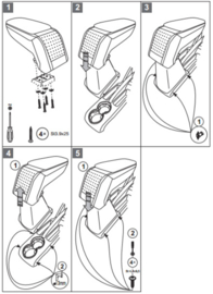 Armsteun VW Polo 2001-2009