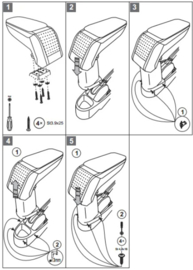 Armsteun Toyota Aygo 2005-2014