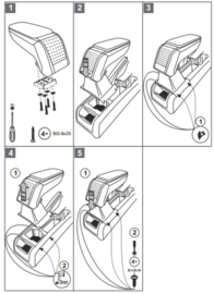 Armsteun Skoda Octavia II 2004-2013